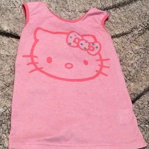 Hello kitty short sleeved pj top